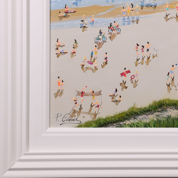 Endless Horizon by Paola Cassais, original painting, detail