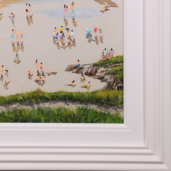 Endless Horizon by Paola Cassais, original painting, detail