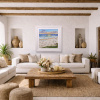 Endless Horizon by Paola Cassais, original painting, in room