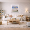 Endless Horizon by Paola Cassais, original painting, in room
