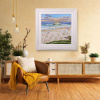 Endless Horizon by Paola Cassais, original painting, in room