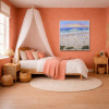 Coastal Light by Paola Cassais, original painting, in room