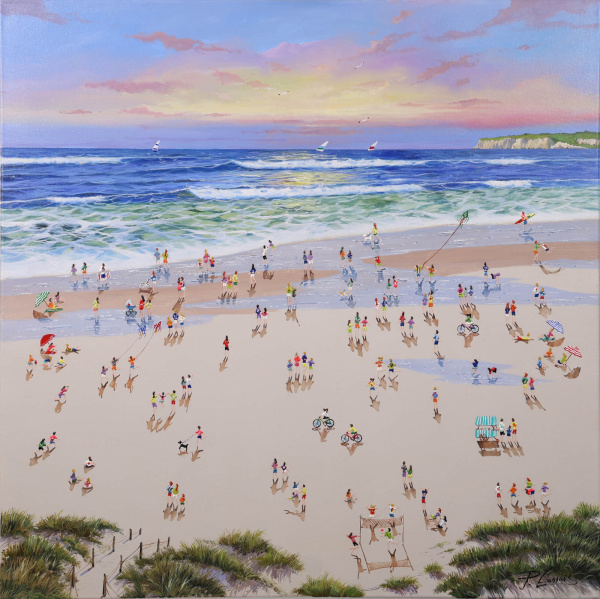 Coastal Light by Paola Cassais, original painting