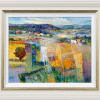 Golden Fields of Tuscany by Mario Malfer, original painting