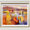 Sunlit Landscape by Mario Malfer, original painting