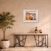 Sunlit Landscape by Mario Malfer, original painting, in room