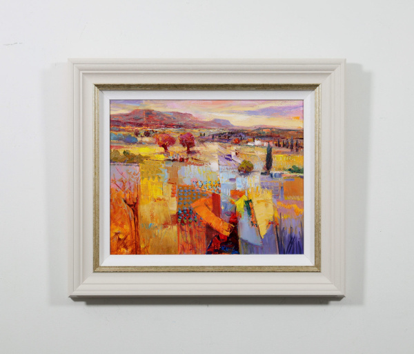 Sunlit Landscape by Mario Malfer, original painting