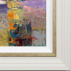 Hillside Harmony by Mario Malfer, original painting, detail