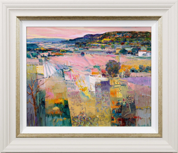 Hillside Harmony by Mario Malfer, original painting