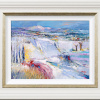 Winter Light in Tuscany by Mario Malfer, original painting
