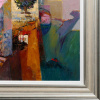 Spring In Italy by Mario Malfer, original painting, detail