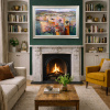 Spring In Italy by Mario Malfer, original painting, in room