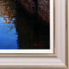 Venetian Reflections by Raffaele Fiore, original painting, detail