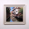 Bridge Over the Canal by Raffaele Fiore, original painting