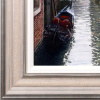 Quiet Venetian Corner by Raffaele Fiore, original painting, detail