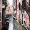 Quiet Venetian Corner by Raffaele Fiore, original painting