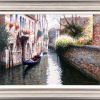 Winter in Venice by Raffaele Fiore, original painting