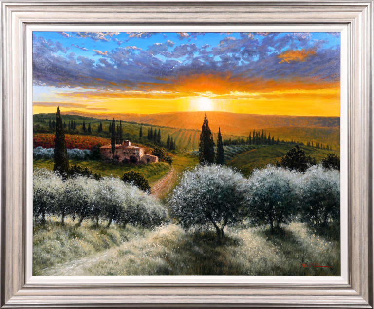 Tuscan Sunset Glow