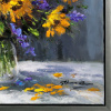 Summer Arrangement by Gerhard Nesvadba, original painting, detail