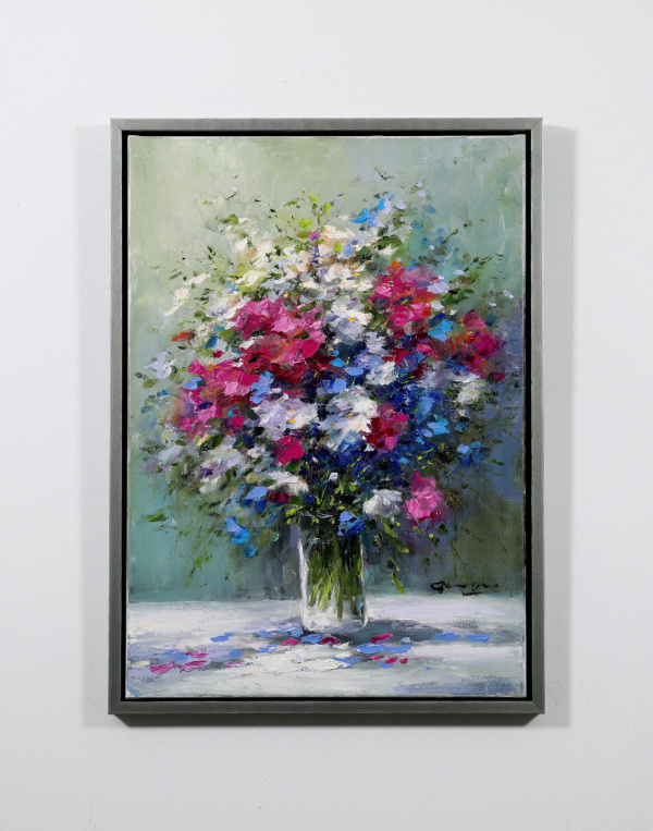 Radiant Petals by Gerhard Nesvadba, original painting