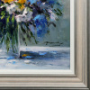 Floral Crescendo by Gerhard Nesvadba, original painting, detail
