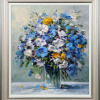 Floral Crescendo by Gerhard Nesvadba, original painting