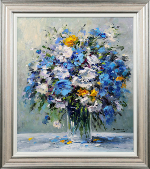 Floral Crescendo by Gerhard Nesvadba, original painting