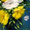 Contemporary Display by Gerhard Nesvadba, original painting, detail