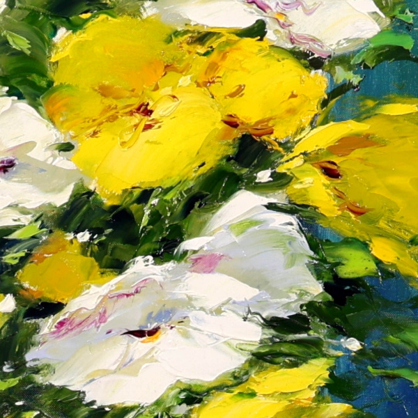 Contemporary Display by Gerhard Nesvadba, original painting, detail