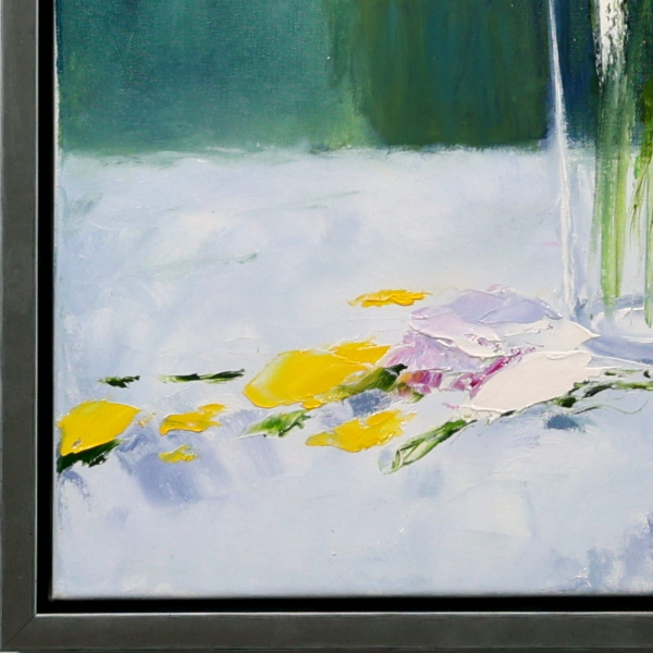 Contemporary Display by Gerhard Nesvadba, original painting, detail