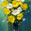 Contemporary Display by Gerhard Nesvadba, original painting