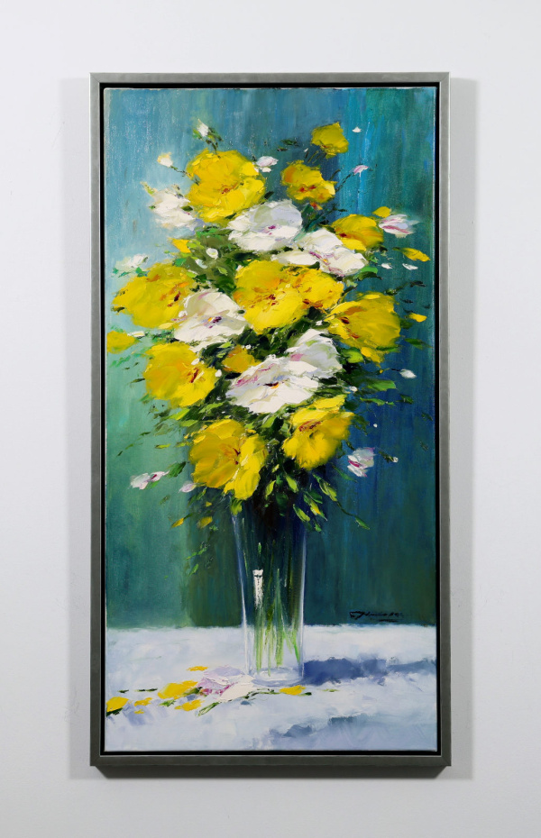 Contemporary Display by Gerhard Nesvadba, original painting