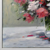 Blush & Bloom by Gerhard Nesvadba, original painting, detail