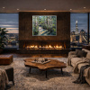 Woodland Radiance by Frank Getty, original painting, in room