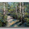 Woodland Radiance by Frank Getty, original painting
