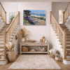 Ocean Breeze by Frank Getty, original painting, in room