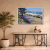 Ocean Breeze by Frank Getty, original painting, in room
