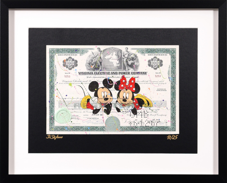 Mickey and Minnie Mouse