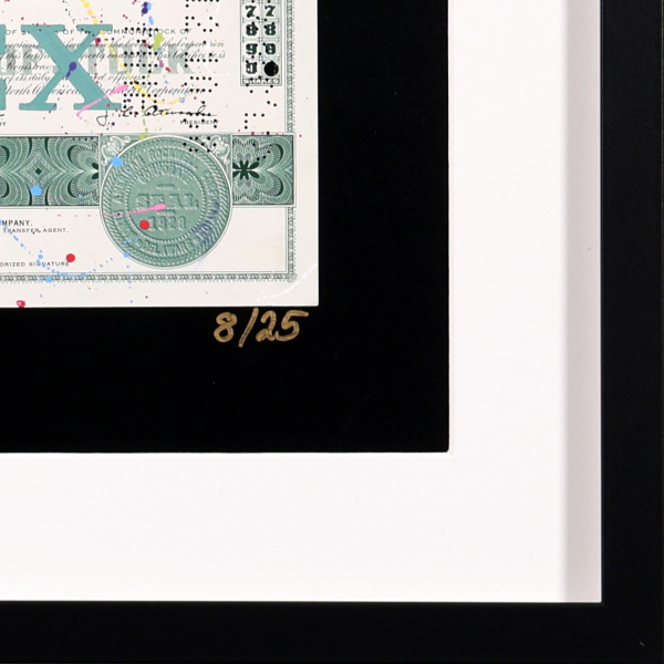 Rolex Crown by Di Stefano, limited edition print, detail