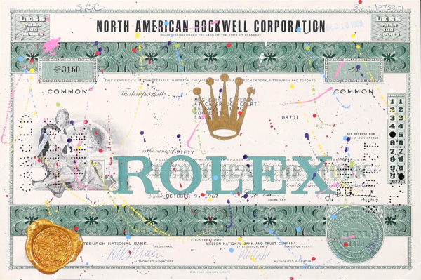 Rolex Crown by Di Stefano, limited edition print