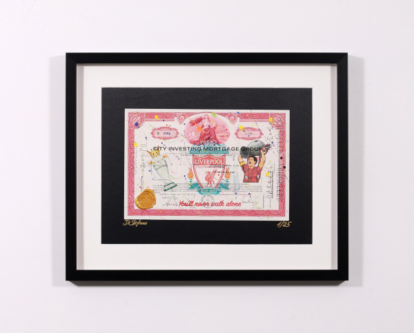 Liverpool FC by Di Stefano, limited edition print