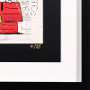 Snoopy and Charlie Brown by Di Stefano, limited edition print, detail
