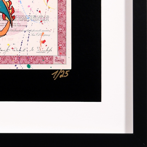 Charizard Pokémon by Di Stefano, limited edition print, detail