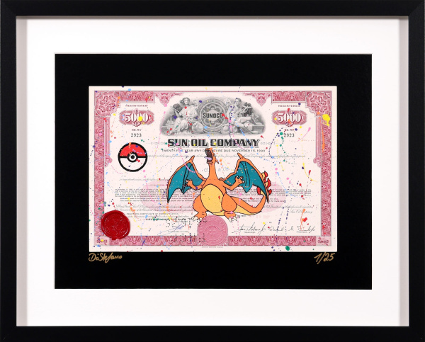 Charizard Pokémon by Di Stefano, limited edition print