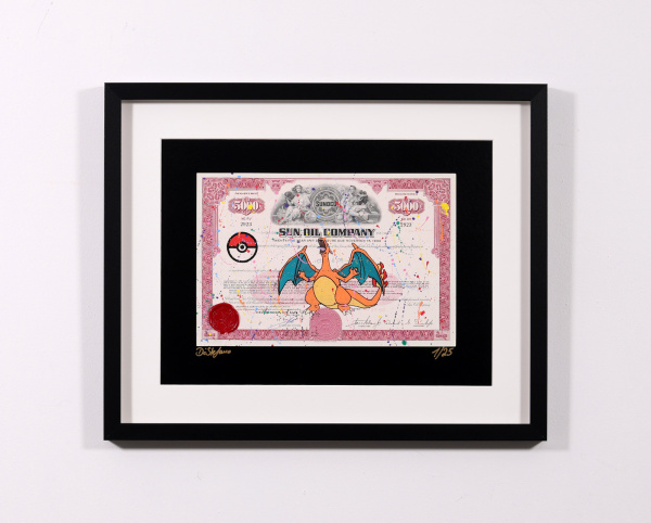 Charizard Pokémon by Di Stefano, limited edition print