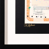 Scrooge McDuck by Di Stefano, limited edition print, detail