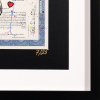 Snoopy and Woodstock With Hearts by Di Stefano, limited edition print, detail