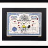 Snoopy and Woodstock With Hearts by Di Stefano, limited edition print