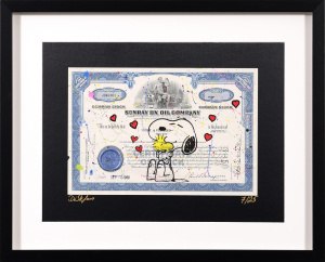Snoopy and Woodstock With Hearts, Di Stefano