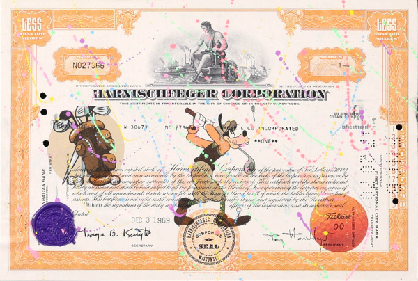 Goofy Golfing by Di Stefano, limited edition print
